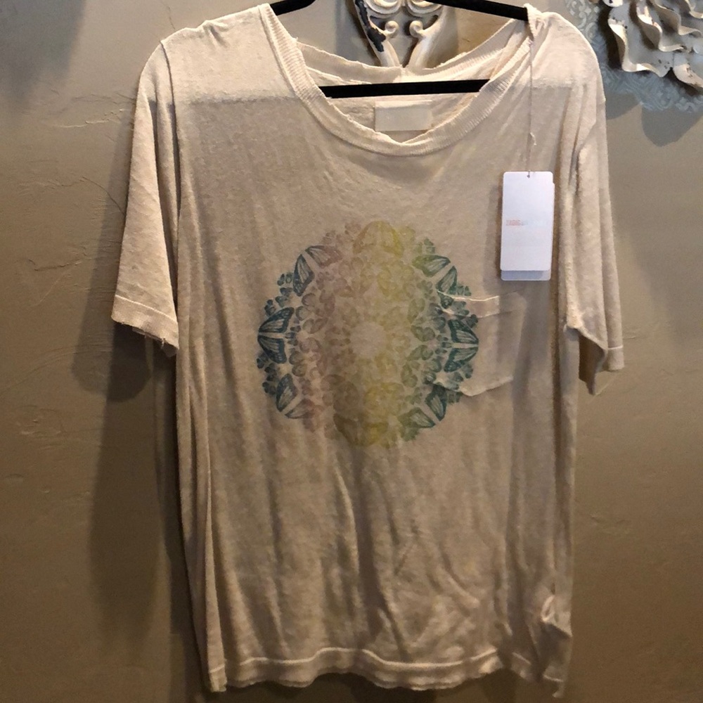 NWT! Zaria and Voltaire cotton tee